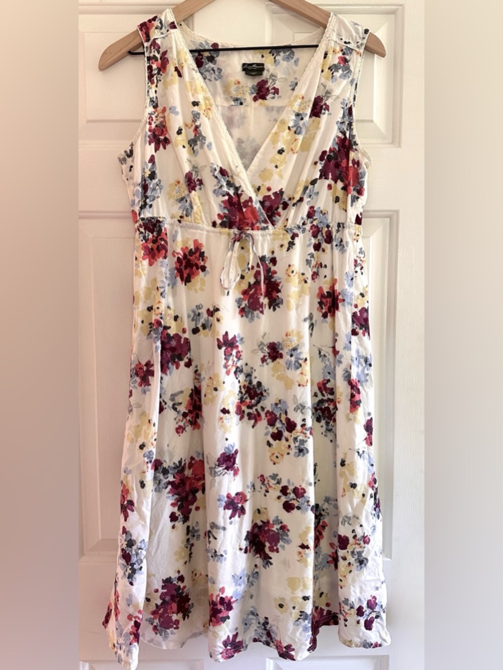 Vintage Eddie Bauer Sundress Cottage Core Floral size 8